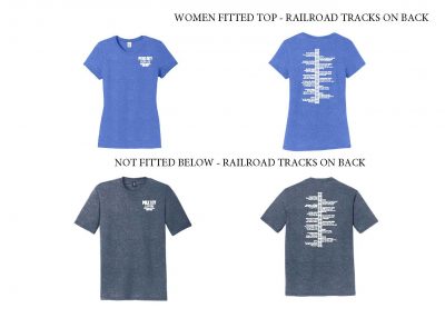 T-Shirt Adult Railroad Tracks