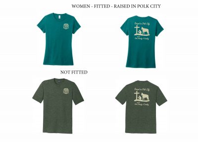 T-Shirt Adult Raised in Polk City